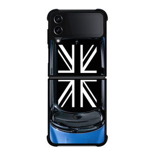 MINI COOPER UNIONS JACK BLUE Samsung Galaxy Z Flip 4 Case Cover