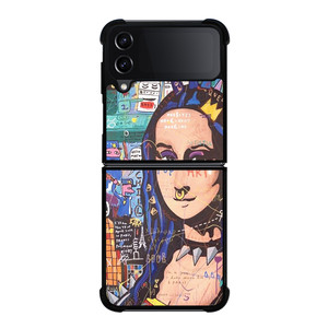 MONALISA ABSTRACT POP ART  Samsung Galaxy Z Flip 4 Case Cover