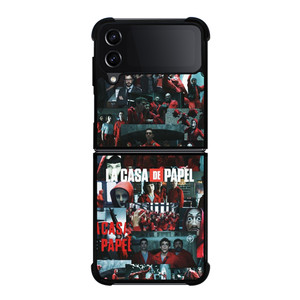 MONEY HEIST LA CASA DE PAPEL Samsung Galaxy Z Flip 4 Case Cover MONEY HEIST LA CASA DE PAPEL Samsung Galaxy Z Flip 4 Case Cover