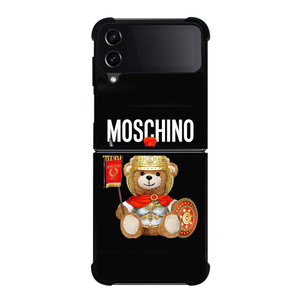 MOSCHINO BEAR ROMAN Samsung Galaxy Z Flip 4 Case Cover MOSCHINO BEAR ROMAN Samsung Galaxy Z Flip 4 Case Cover