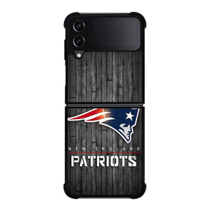 NEW ENGLAND PATRIOTS WOODEN LOGO Samsung Galaxy Z Flip 4 Case Cover
