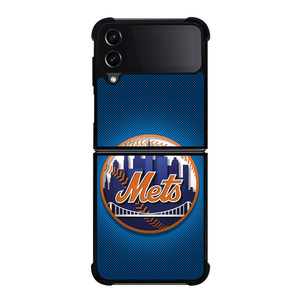 NEW YORK METS NY LOGO Samsung Galaxy Z Flip 4 Case Cover NEW YORK METS NY LOGO Samsung Galaxy Z Flip 4 Case Cover