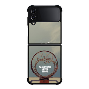 NIKE BASKETBALL NEVER STOPS RING Samsung Galaxy Z Flip 4 Case Cover