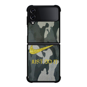 NIKE JUST DO IT CAMO Samsung Galaxy Z Flip 4 Case Cover