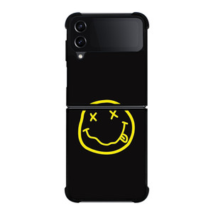 NIRVANA SMILEY FACE Samsung Galaxy Z Flip 4 Case Cover