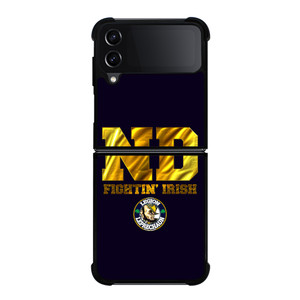 NOTRE DAME ND FIGHTING IRISH Samsung Galaxy Z Flip 4 Case Cover NOTRE DAME ND FIGHTING IRISH Samsung Galaxy Z Flip 4 Case Cover