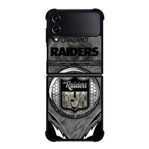 OAKLAND RAIDERS NFL LOGO Samsung Galaxy Z Flip 4 Case Cover