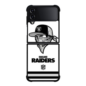 OAKLAND RAIDERS NFL Samsung Galaxy Z Flip 4 Case Cover