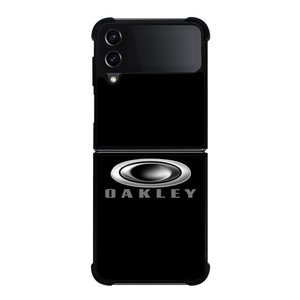OAKLEY BLACK LOGO Samsung Galaxy Z Flip 4 Case Cover