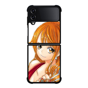 ONE PIECE NAMI Samsung Galaxy Z Flip 4 Case Cover ONE PIECE NAMI Samsung Galaxy Z Flip 4 Case Cover