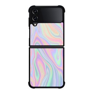 PASTEL COLOR ABSTRACT LIQUID Samsung Galaxy Z Flip 4 Case Cover