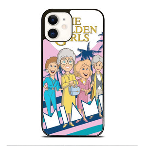 THE GOLDEN GIRLS CARTOON iPhone 12 Case Cover THE GOLDEN GIRLS CARTOON iPhone 12 Case Cover