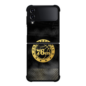 PHILADELPHIA 76ERS GOLD LOGO Samsung Galaxy Z Flip 4 Case Cover