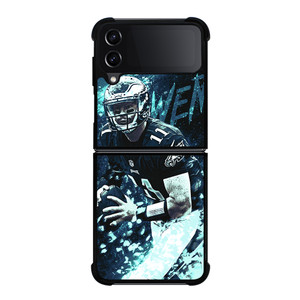 PHILADELPHIA EAGLES CARSON WENTZ Samsung Galaxy Z Flip 4 Case Cover