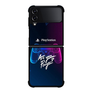 PLAY STATION PS ARE YOU PLAYER Samsung Galaxy Z Flip 4 Case Cover