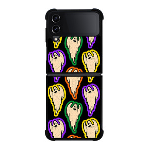 PLAYFUL HALLOWEEN GHOST PATTERN Samsung Galaxy Z Flip 4 Case Cover