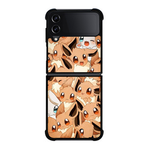 POKEMON EEVEE CUTE COLLAGE Samsung Galaxy Z Flip 4 Case Cover