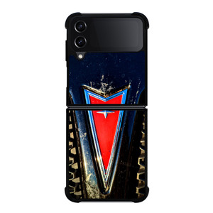 PONTIAC CAR METAL EMBLEM Samsung Galaxy Z Flip 4 Case Cover