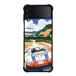 PORSCHE PAINTING ART Samsung Galaxy Z Flip 4 Case Cover