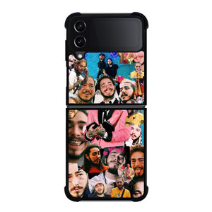 POST MALONE RAPPER COLLAGE Samsung Galaxy Z Flip 4 Case Cover