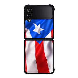 PUERTO RICO FLAG Samsung Galaxy Z Flip 4 Case Cover PUERTO RICO FLAG Samsung Galaxy Z Flip 4 Case Cover