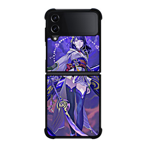 RAIDEN SHOGUN GENSHIN IMPACT GAME Samsung Galaxy Z Flip 4 Case Cover