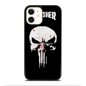 THE PUNISHER MARVEL LOGO iPhone 12 Case Cover