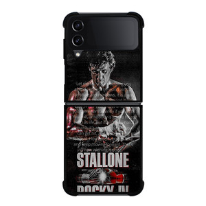 ROCKY BALBOA QUOTE ART Samsung Galaxy Z Flip 4 Case Cover