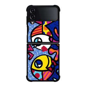 ROMERO BRITTO FISH LOVE Samsung Galaxy Z Flip 4 Case Cover