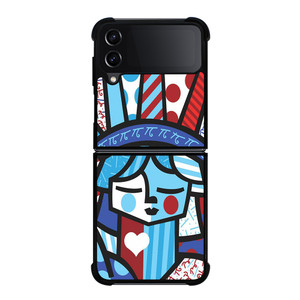 ROMERO BRITTO LIBERTY Samsung Galaxy Z Flip 4 Case Cover