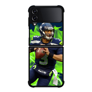 RUSSELL WILSON SEATTLE SEAHAWK NFL Samsung Galaxy Z Flip 4 Case Cover