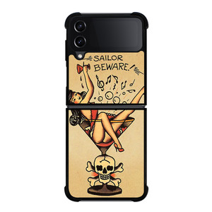 SAILOR JERRY S TATTOO Samsung Galaxy Z Flip 4 Case Cover
