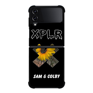 SAM AND COLBY XPLR SUN FLOWER Samsung Galaxy Z Flip 4 Case Cover