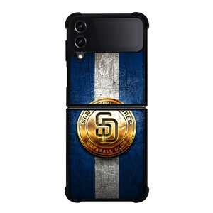 SAN DIEGO PADRES GOLD LOGO Samsung Galaxy Z Flip 4 Case Cover SAN DIEGO PADRES GOLD LOGO Samsung Galaxy Z Flip 4 Case Cover