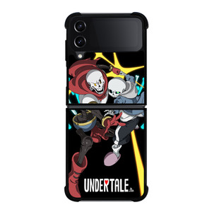 SANIS AND PAPYRUS UNDERTALE Samsung Galaxy Z Flip 4 Case Cover SANIS AND PAPYRUS UNDERTALE Samsung Galaxy Z Flip 4 Case Cover