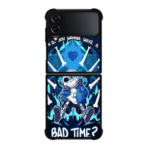SANS UNDERTALE BAD TIME 2 Samsung Galaxy Z Flip 4 Case Cover