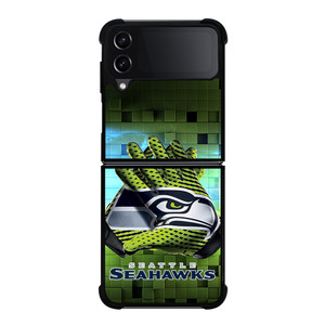 SEATTLE SEAHAWKS FOOTBALL LOGO Samsung Galaxy Z Flip 4 Case Cover