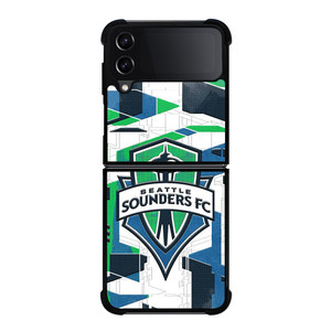 SEATTLE SOUNDERS FC LOGO Samsung Galaxy Z Flip 4 Case Cover