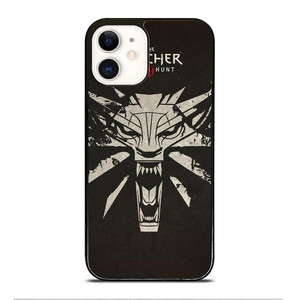 THE WITCHER WILD HUNT LOGO iPhone 12 Case Cover THE WITCHER WILD HUNT LOGO iPhone 12 Case Cover