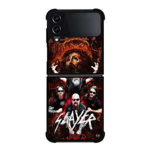 SLAYER METAL BAND POSTER Samsung Galaxy Z Flip 4 Case Cover SLAYER METAL BAND POSTER Samsung Galaxy Z Flip 4 Case Cover