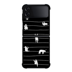SLOTH KOALA STRIPE Samsung Galaxy Z Flip 4 Case Cover
