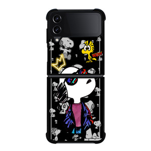 SNOOPY COOL CARTOON Samsung Galaxy Z Flip 4 Case Cover SNOOPY COOL CARTOON Samsung Galaxy Z Flip 4 Case Cover