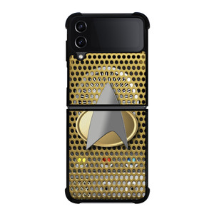 STAR TREK COMMUNICATOR SYMBOL Samsung Galaxy Z Flip 4 Case Cover STAR TREK COMMUNICATOR SYMBOL Samsung Galaxy Z Flip 4 Case Cover