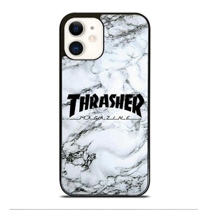 THRASHER SKATEBOARD MAGAZINE MARBLE iPhone 12 Case Cover