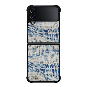 STRETCHED WAVY CHIFFON FABRIC Samsung Galaxy Z Flip 4 Case Cover STRETCHED WAVY CHIFFON FABRIC Samsung Galaxy Z Flip 4 Case Cover