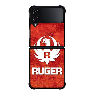 STURM RUGER FIREARMS RUSTY RED Samsung Galaxy Z Flip 4 Case Cover STURM RUGER FIREARMS RUSTY RED Samsung Galaxy Z Flip 4 Case Cover