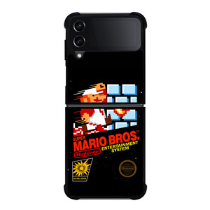 SUPER MARIO BROSS RETRO NES Samsung Galaxy Z Flip 4 Case Cover