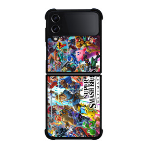 SUPER SMASH BROS GAME 2 Samsung Galaxy Z Flip 4 Case Cover SUPER SMASH BROS GAME 2 Samsung Galaxy Z Flip 4 Case Cover