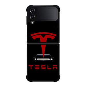 TESLA MOTORS LOGO Samsung Galaxy Z Flip 4 Case Cover TESLA MOTORS LOGO Samsung Galaxy Z Flip 4 Case Cover