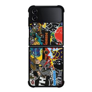 THE HUNDREDS BOMB COLLAGE Samsung Galaxy Z Flip 4 Case Cover THE HUNDREDS BOMB COLLAGE Samsung Galaxy Z Flip 4 Case Cover